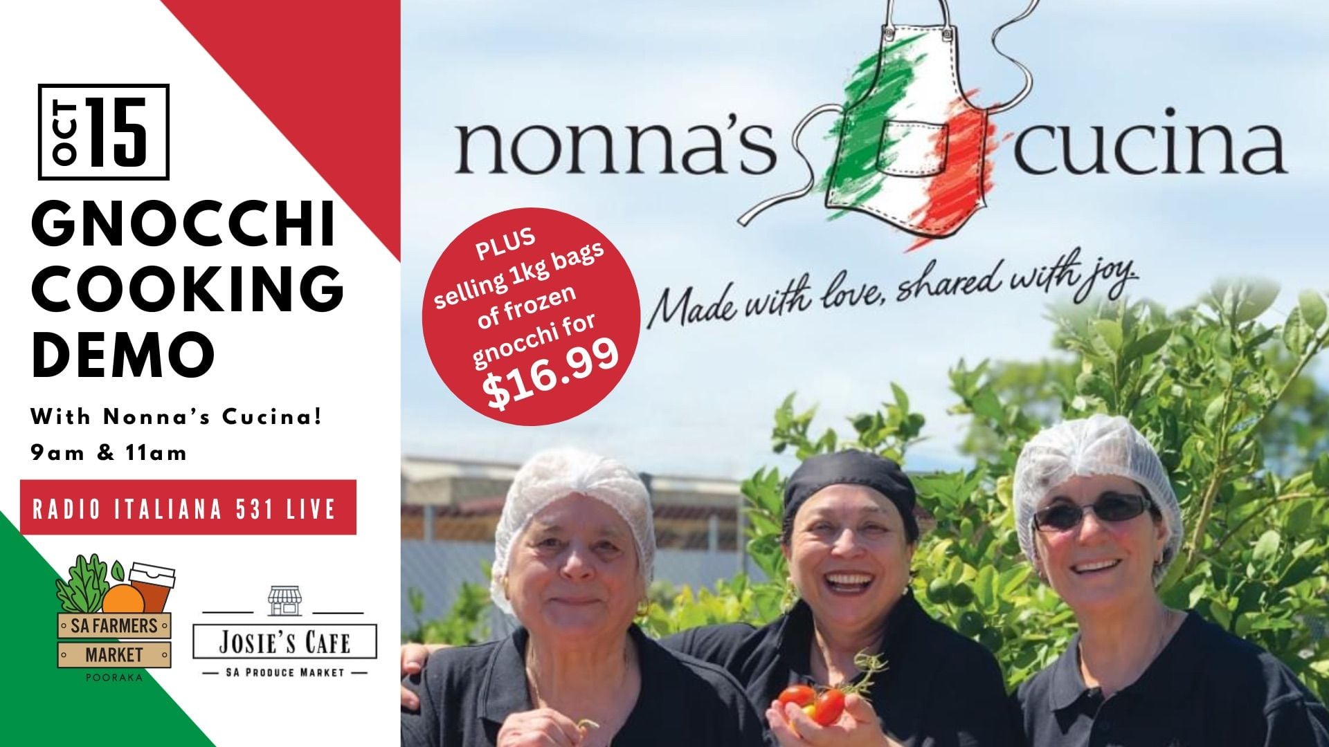 Nonna's Cucina @ SA Farmer's Market Nonna's Cucina @ SA Farmer's Market
